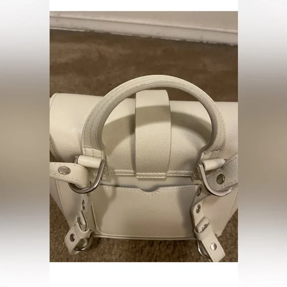 Senreve Midi Maestra Pebbled leather 4 way convertible handbag